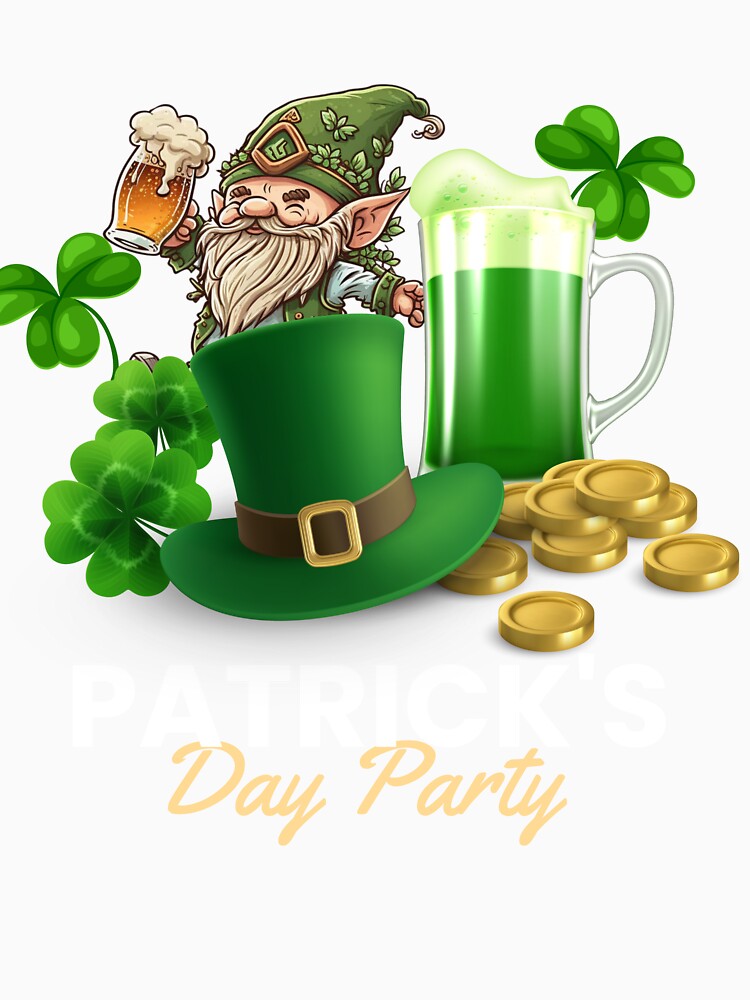 Get lucky vibes for st patrick's day Shamrock Tee by Emma Studio