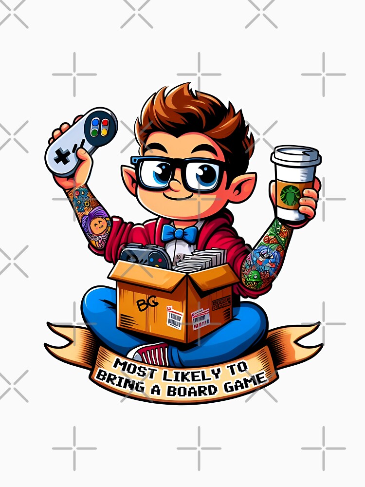 Most likely to bring a board game geek by Anbe_design