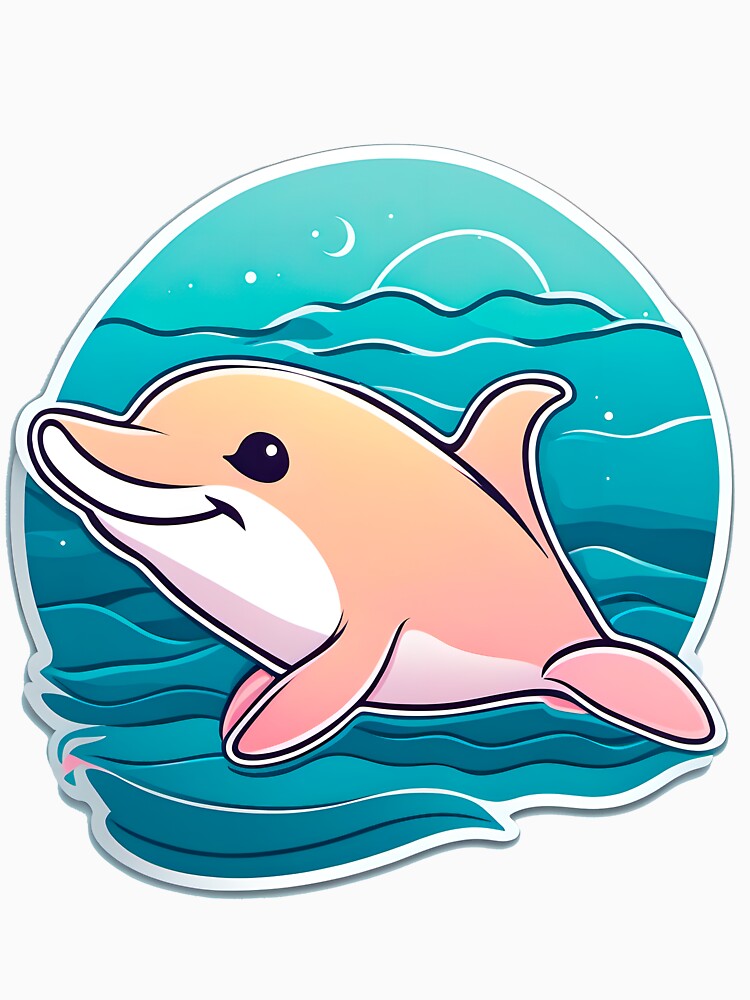 infant dolphin by Transeunte