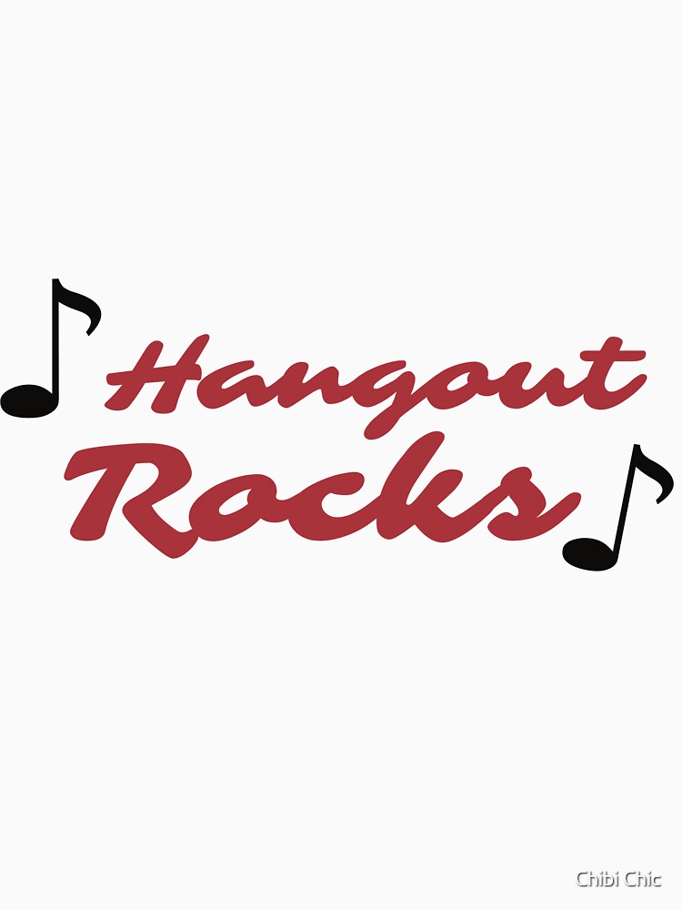 Hangout Rocks - Music Festival Inspired T-Shirt by Chibi Chic