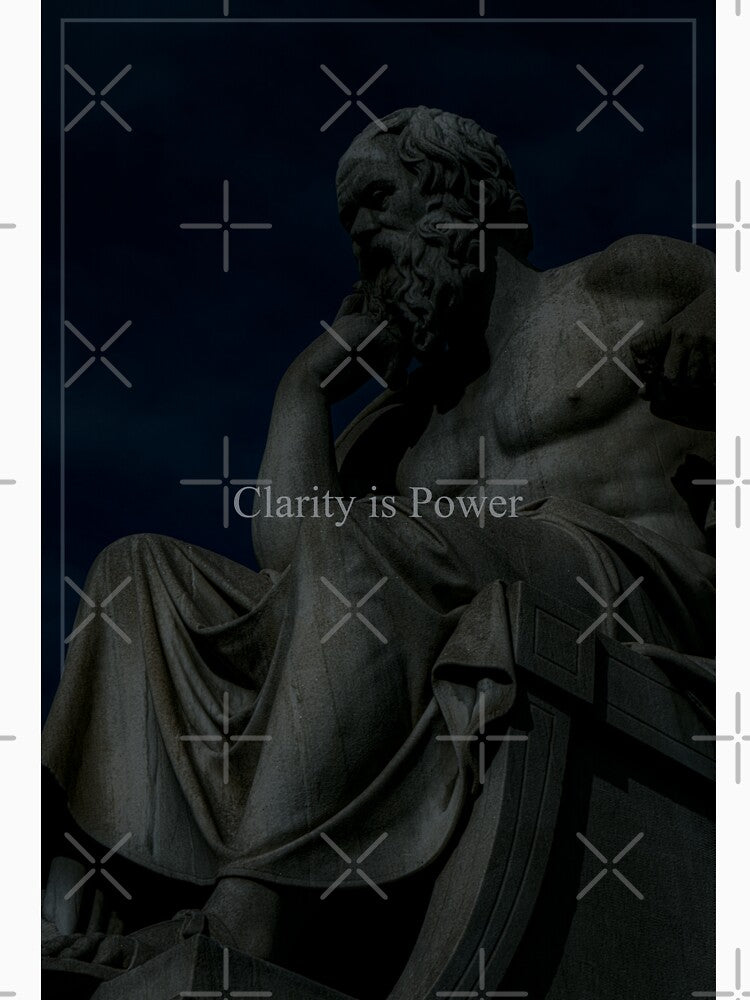 "Clarity is Power" - Motivational Quote by Patryk Wiatrowski