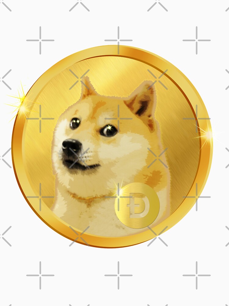 Vibrant Canary Doge Coin Emblem - Bright Gold Shiba Inu Crypto Art by Art-PraveenRai
