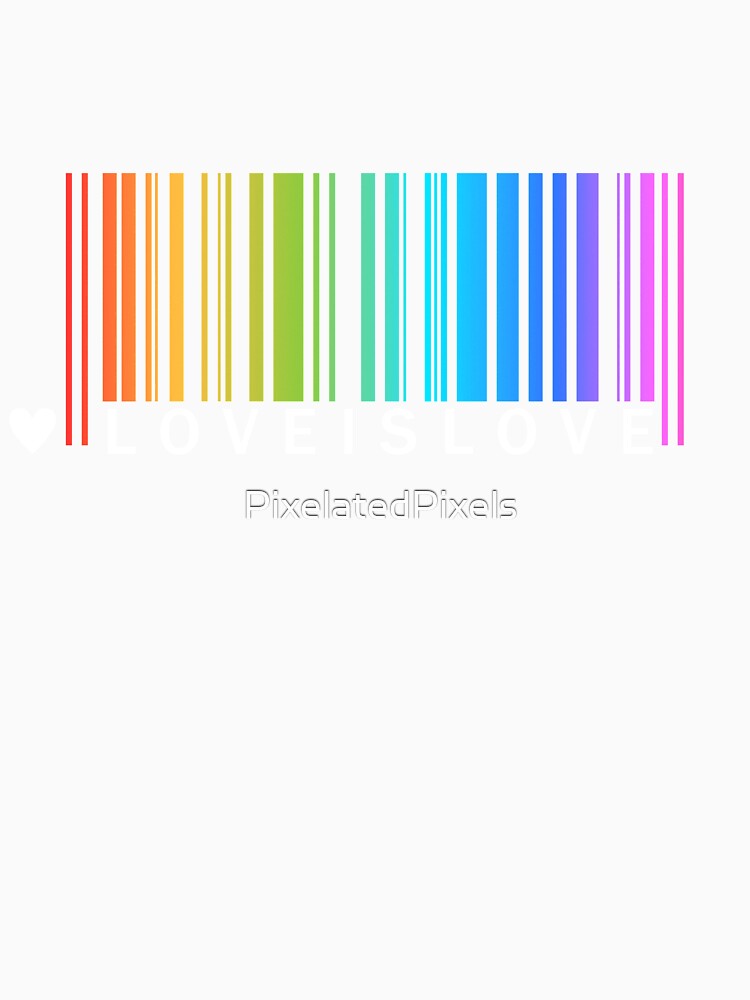 Love is Love - LGBT Pride t-shirt by PixelatedPixels