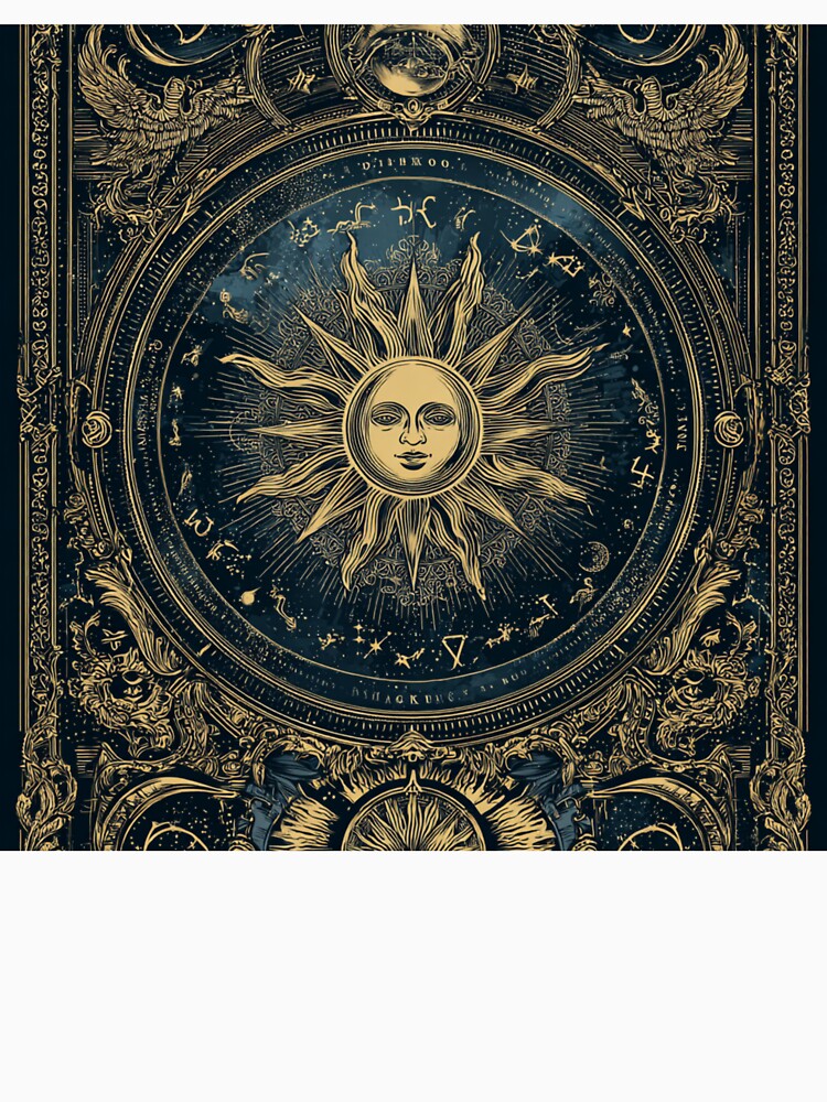 Daily Horoscope- Cosmic Wheel Celestial Zodiac by Tommy's Arts