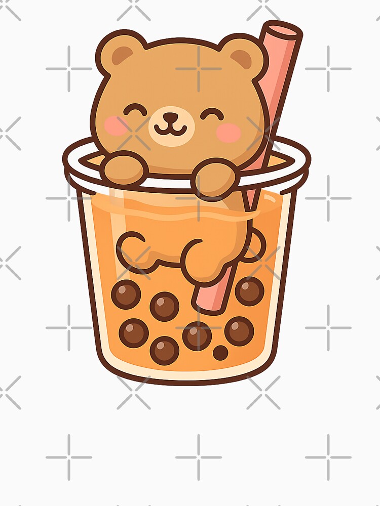 Bubble Tea Bear by Moons Studio