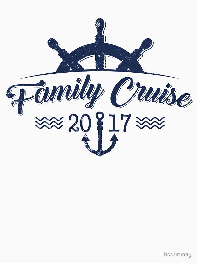 Family Cruise Vacation 2017 Shirt by hoooraaay