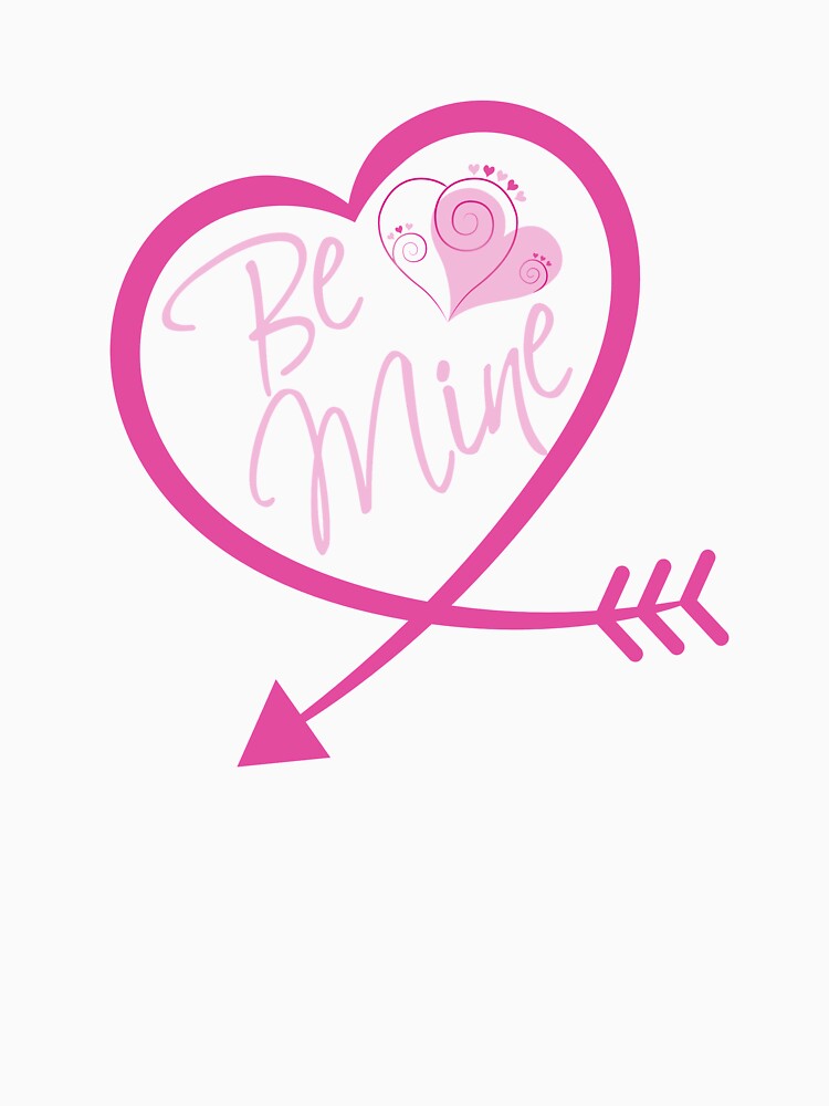 Valentine For Ladies Pretty Be Mine With Hearts by Sapphire Star
