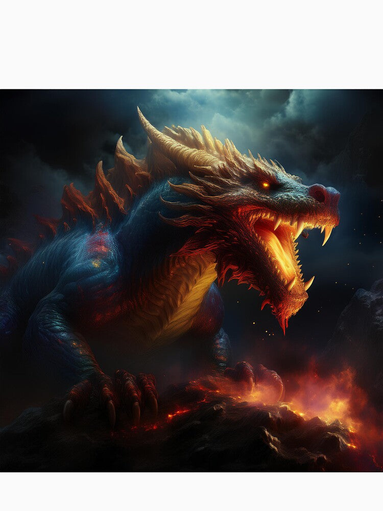 Fiery dragon n2 by BAR DEC