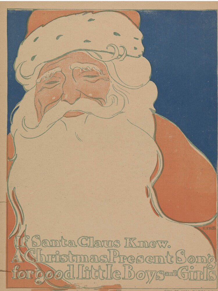 Vintage Santa Claus Illustration (1901) by BravuraMedia