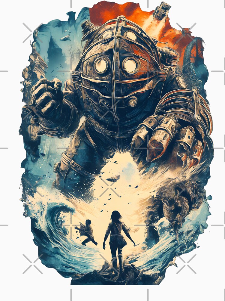 Big Daddy Video Game Inspired Design by Senpaiwaves