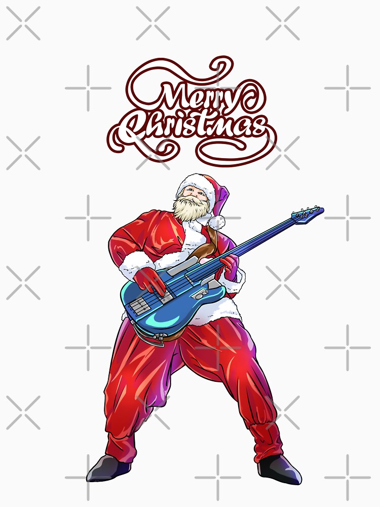 Retro Vintage Pink Santa Claus 2022 by Ali K. Alobaidi