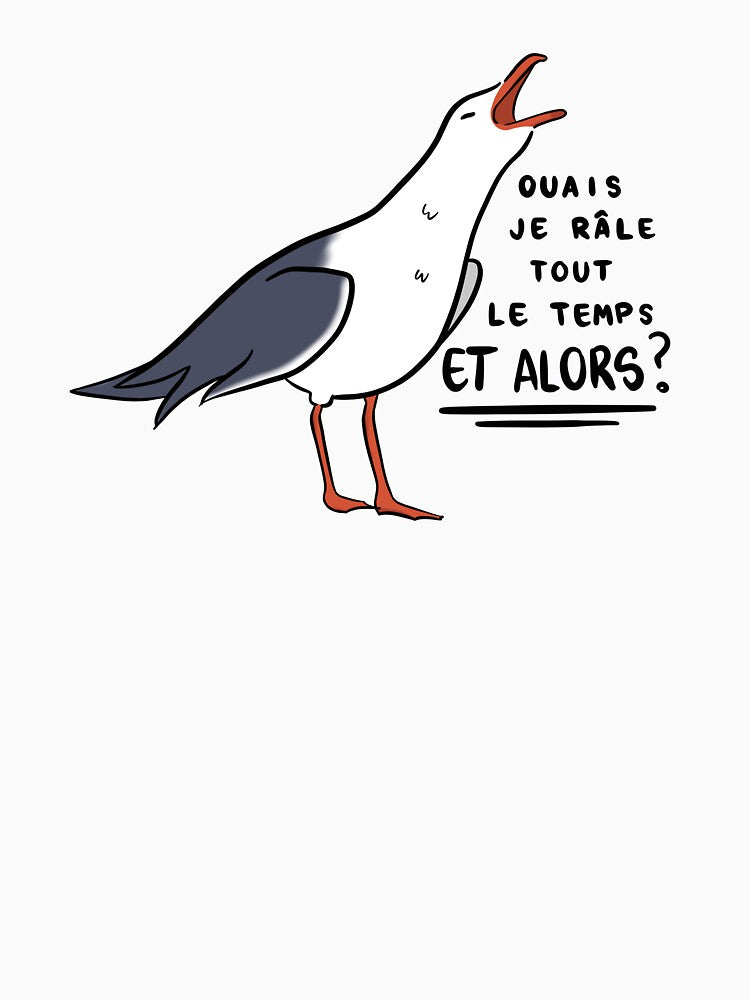 grumpy gull by Oh  gast !