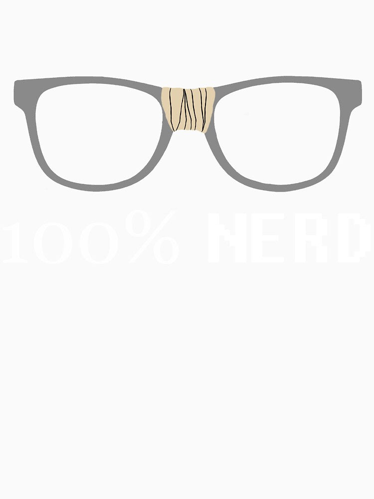 100% Nerd White Font by Tollbridge