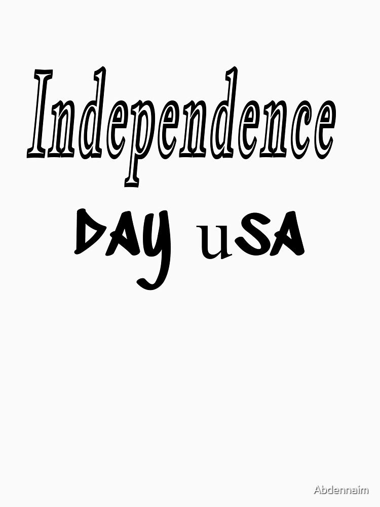 Independence day usa by Abdennaim