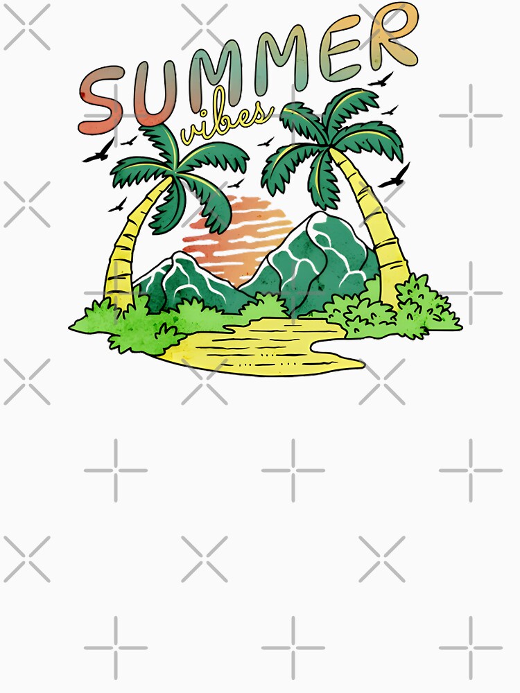 Summer Vibes T-Shirt by Pixel Oner
