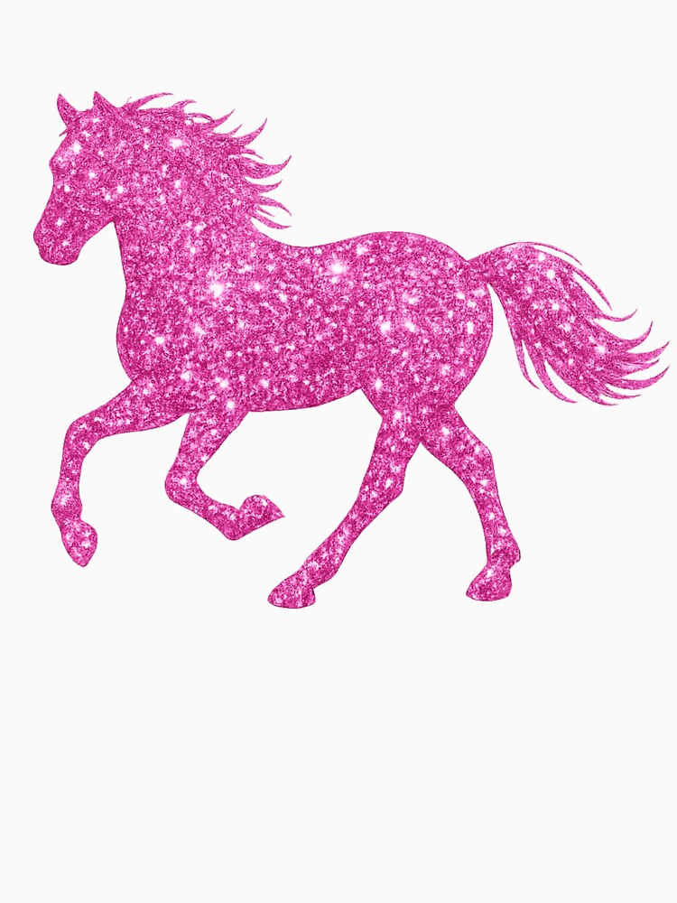 Pink Glitter Horse by OTSC