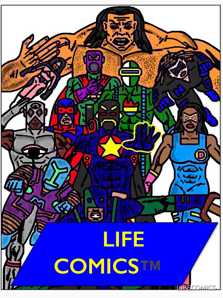 Life Comics Merchandise EDITION 1 by LIFECOMICS