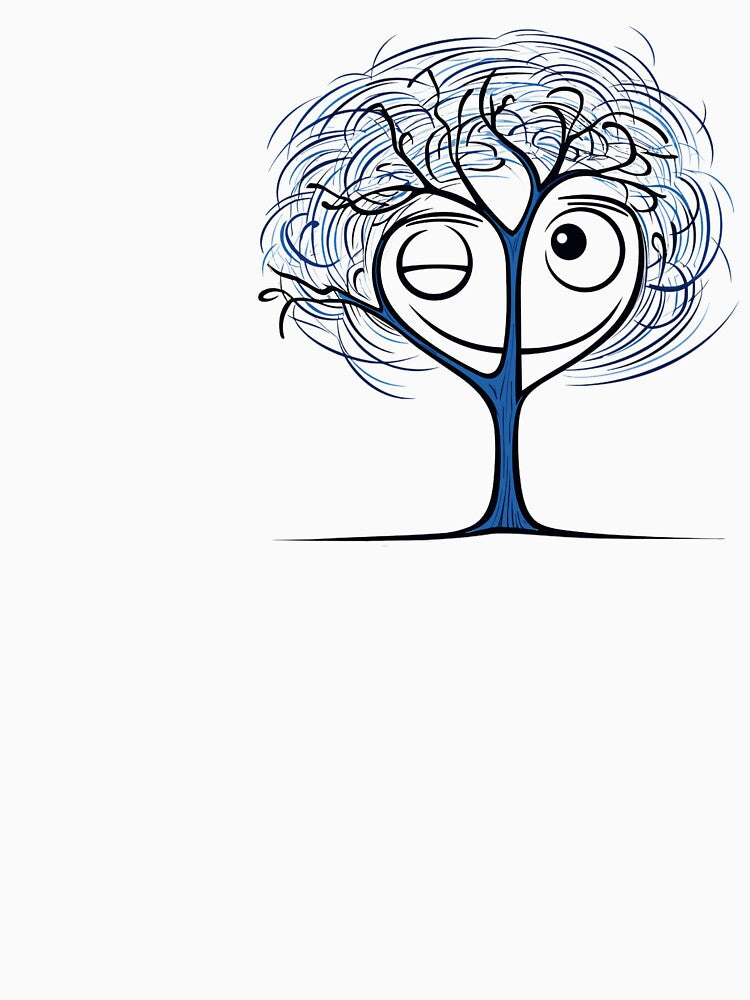 Blue Tree by Creation Artful