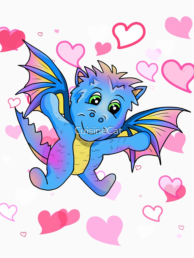 baby dragon hug time by CuisineCat