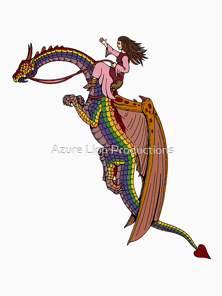 Riding the Rainbow Dragon by Azure Lion Productions