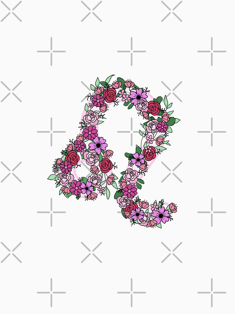 cute aesthetic floral leo symbol by Pbanjelly