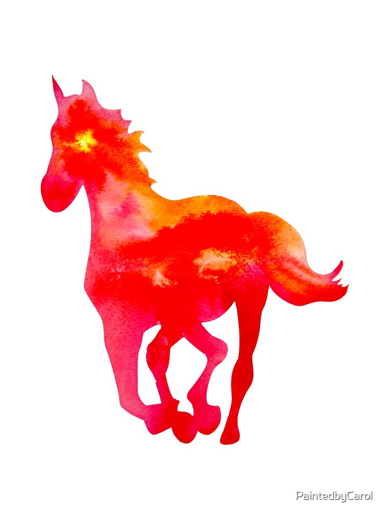 Sunset Horse by PaintedbyCarol