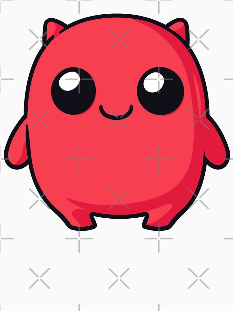 A cute red monster by wuhoe