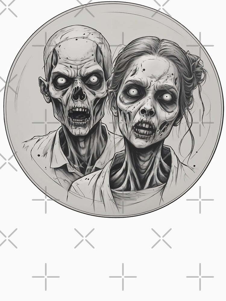 Zombie Couple - Hungry Zombies by NightTimeJ