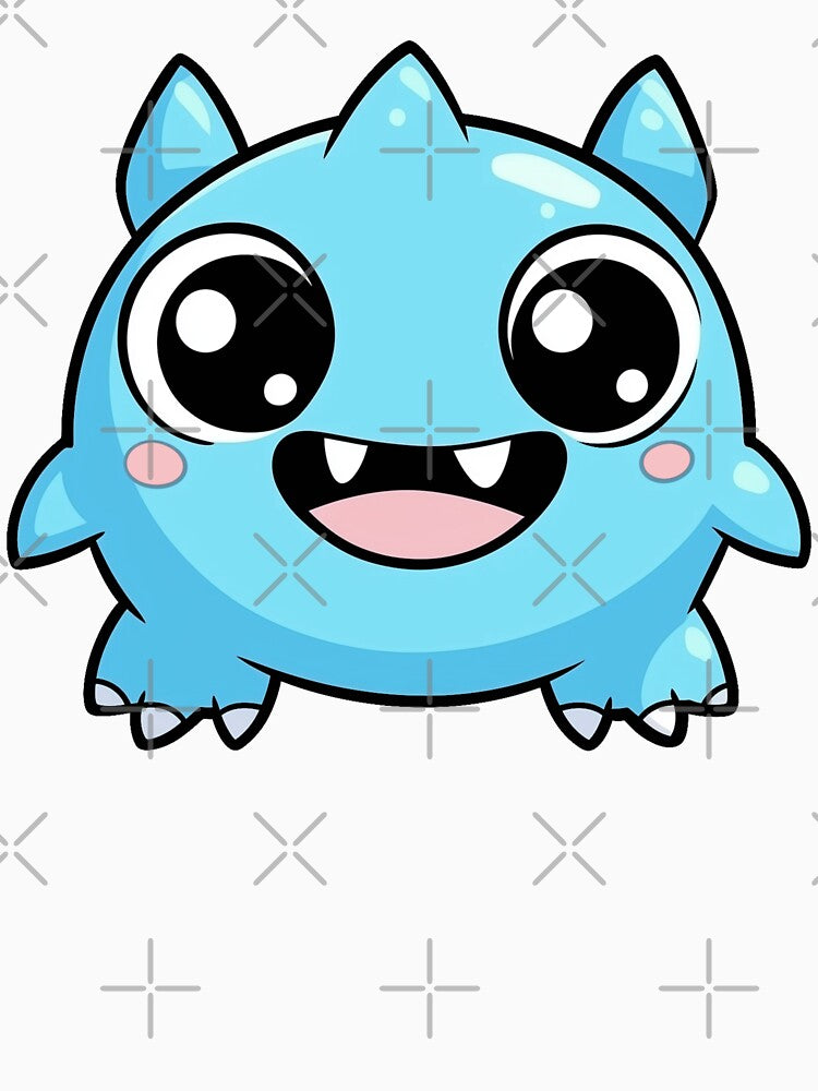 A little blue monster by wuhoe