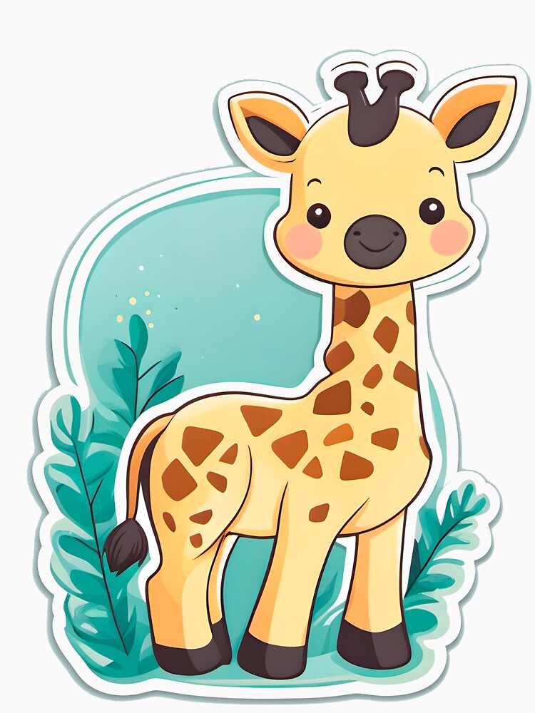 infant giraffe by Transeunte