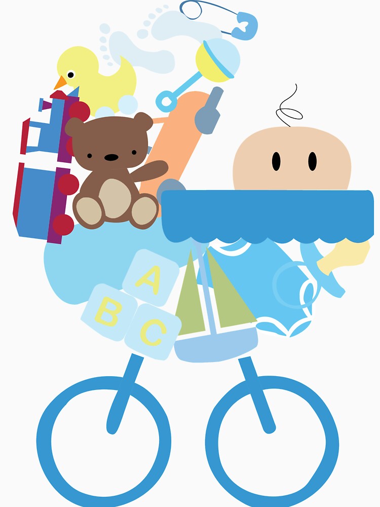 Baby Boy Carriage by aecdesign