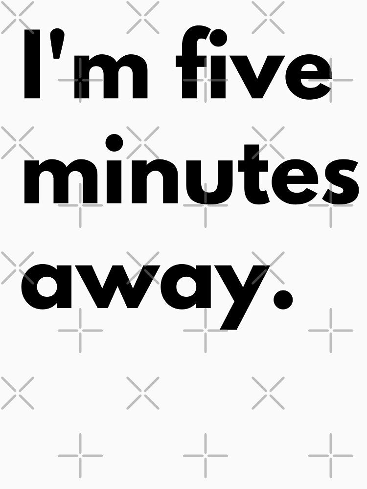 im five minutes away white lie party by ZakDzGeek