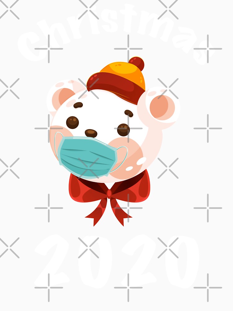 Matching Family Christmas 2020 Polar bear Mask by zackup