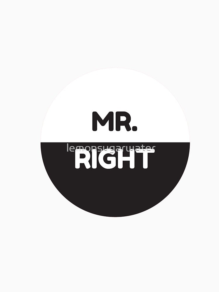 Mr. Right by lemonsugarwater