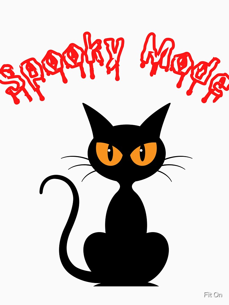 Spooky Mode Cat by Fit On