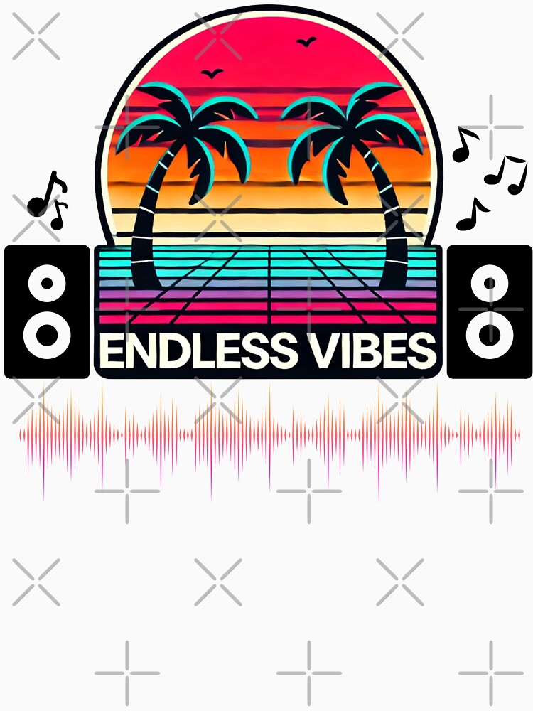 Endless Vibes - Retro 80s Synthwave Music Sunset by buglevel