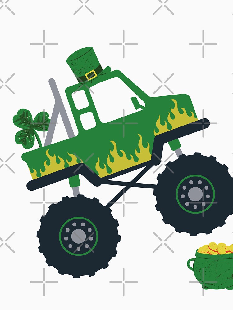 St Patricks Day -  Funny And Cute Truck St Patrick's Day Idea For Kids And Toddlers by Diferenty Shop  ⭐⭐⭐⭐⭐
