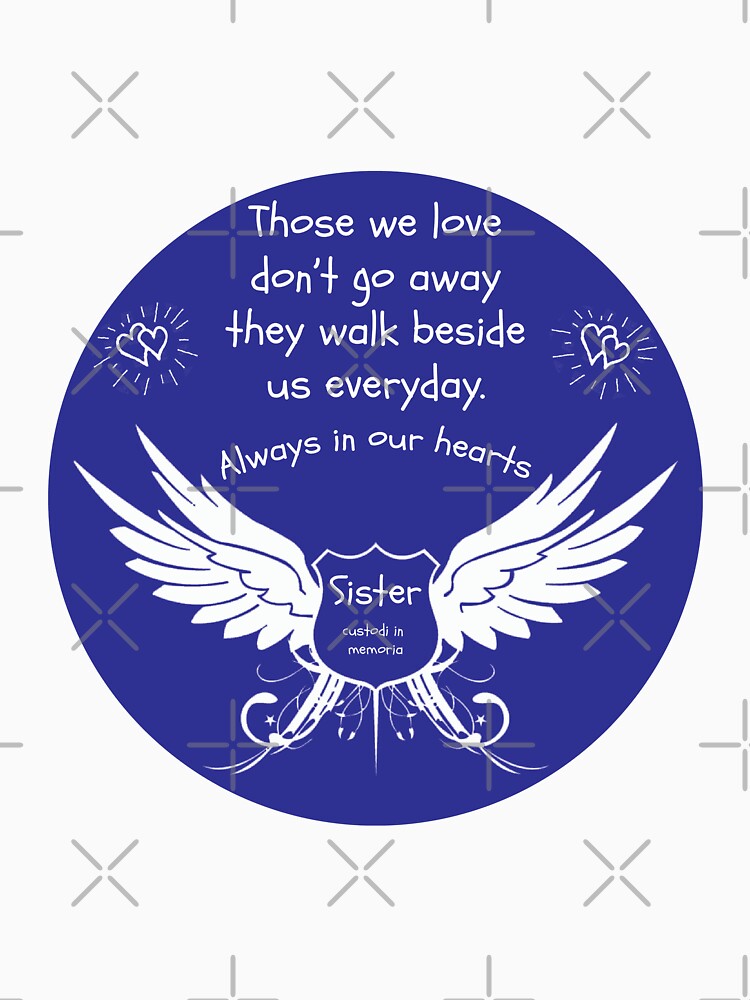 In Memory Sister Shirt - Sisters Death tee - Funeral Shirt - Loving Memory t-shirt by happygiftideas