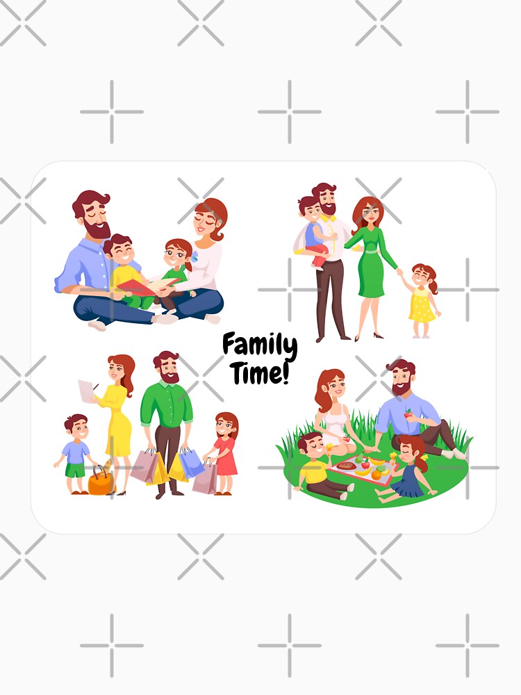 Family Time! - Playing Together by 743Designs