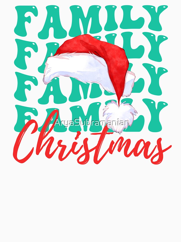 Family Christmas, Group Christmas Shirts, Groovy Christmas by AryaSubramanian
