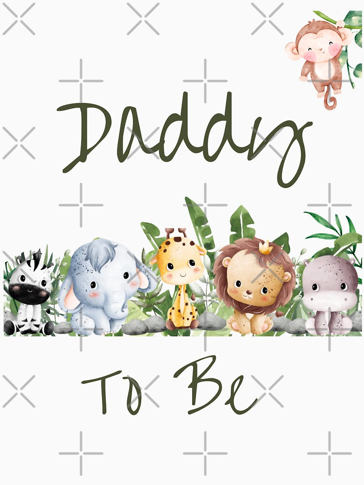 Safari Baby Shower - Daddy To Be by Green Cart