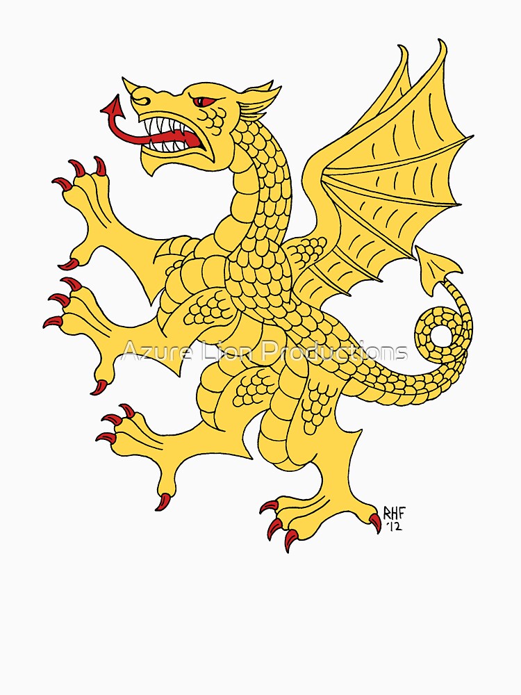 Yellow Dragon by Azure Lion Productions