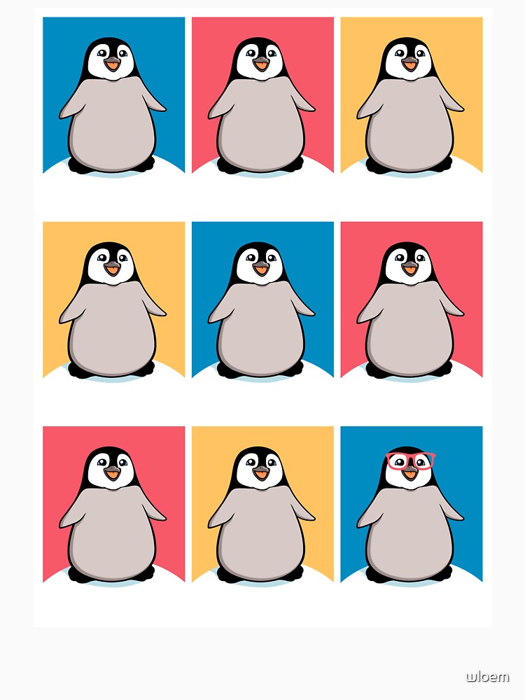 Penguin collage by wloem