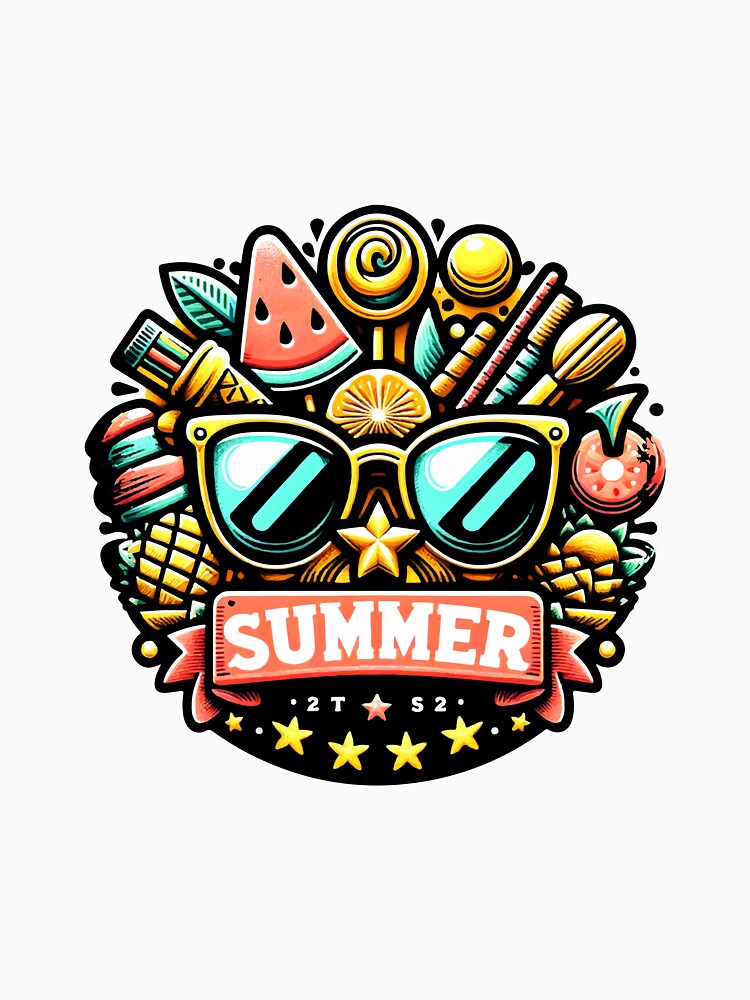 Summer is a sunglasses, cold drinks and sweets by karim-rashed-94