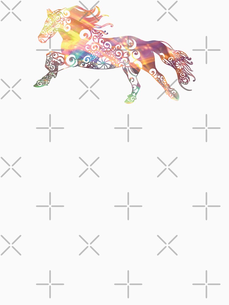 Galloping Horse Mandala by Rosemarie Guieb Designs
