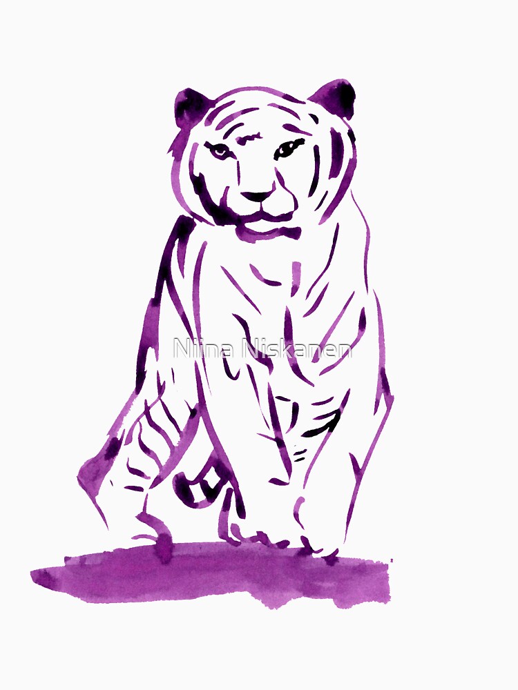 Approaching Tiger Purple by Niina  Niskanen