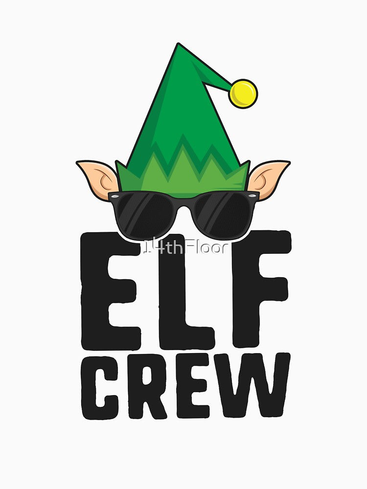 Papa Elf Christmas T-Shirt Matching Family Festive Gift by 14thFloor