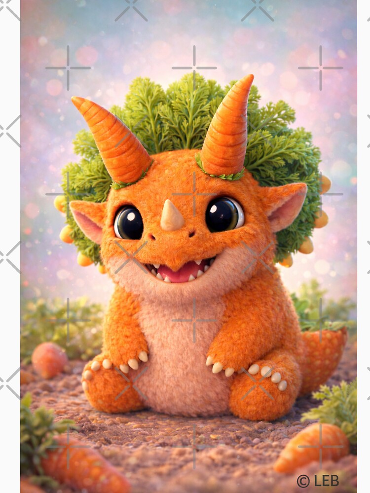 Carrottops little baby monster by LuluLeb