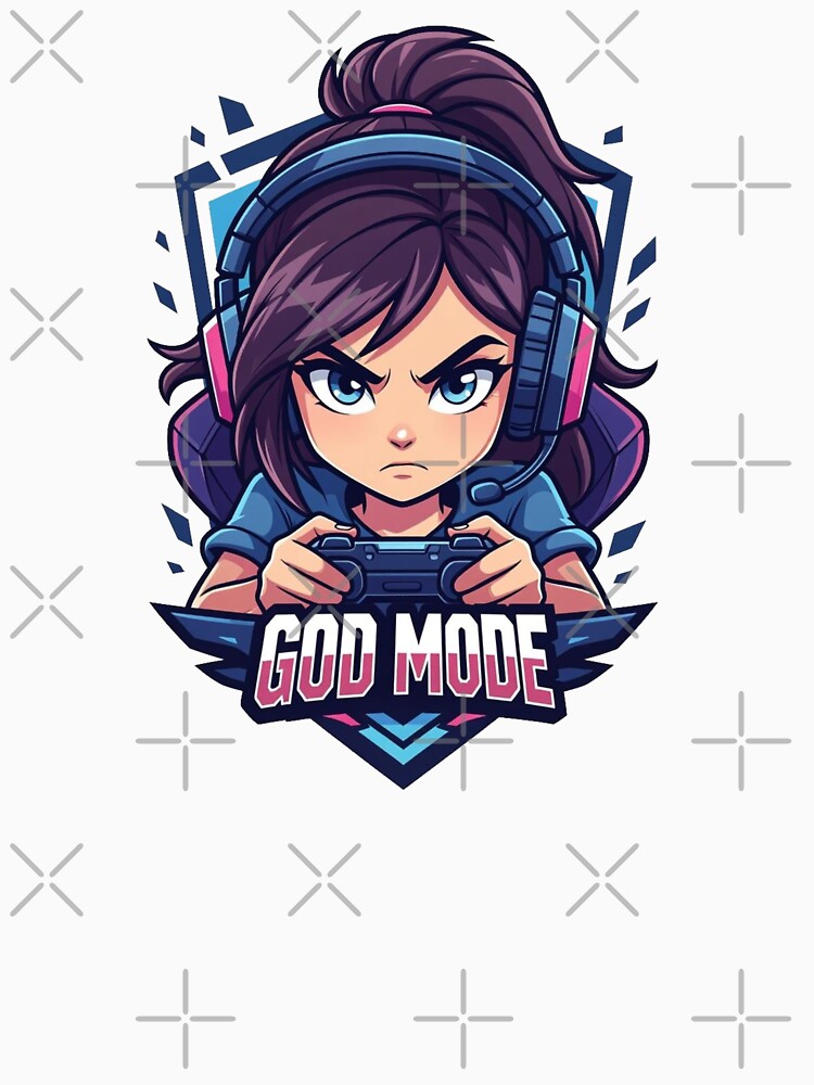 LITTLE GOD MODE GIRL by shinyillust