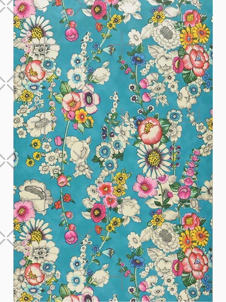 Timeless Charm: Embrace Nostalgic 70s Floral Vintage Patterns by Akira Miyamoto